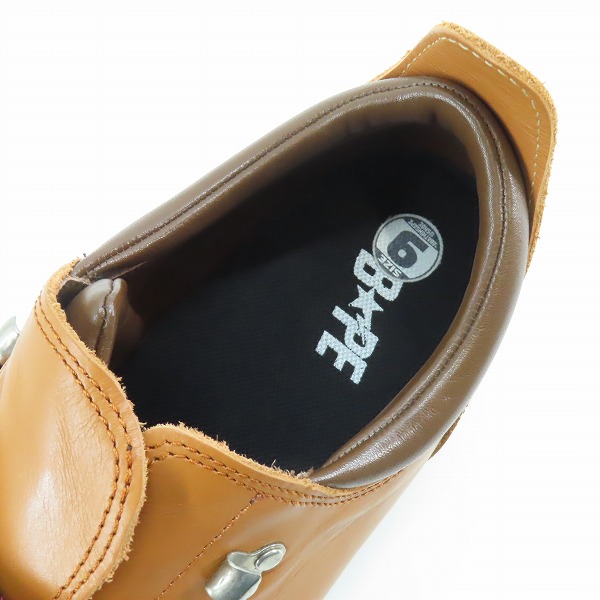 実際に弊社で買取させて頂いたA BATHING APE/アベイシング エイプ レースアップ ブーツ/9の画像 4枚目