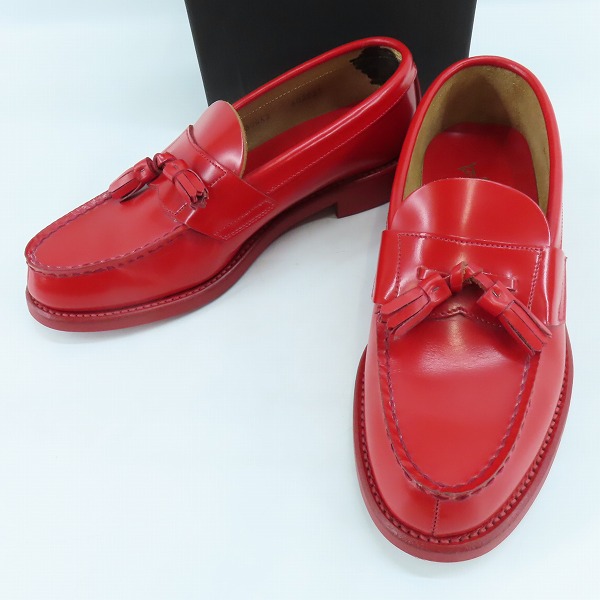 実際に弊社で買取させて頂いたREGAL×CICATA/リーガル×シカタ タッセルローファー 602S/25