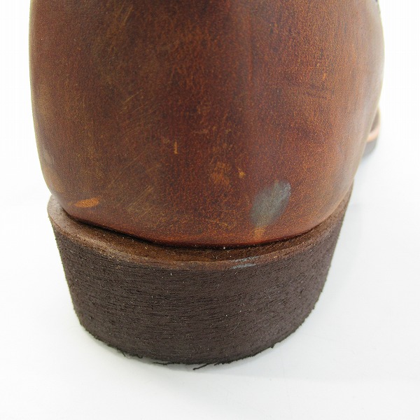 実際に弊社で買取させて頂いたRED WING/レッドウィング IRON RANGER/アイアン レンジャー ワークブーツ 8085/10Dの画像 6枚目