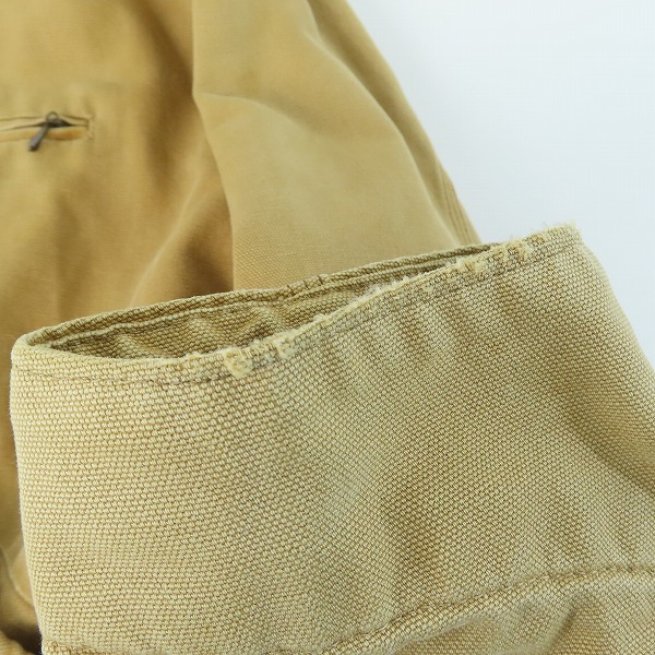 実際に弊社で買取させて頂いたCarhartt/カーハート 90s ダック地 裏地ブランケット デトロイトジャケットの画像 6枚目
