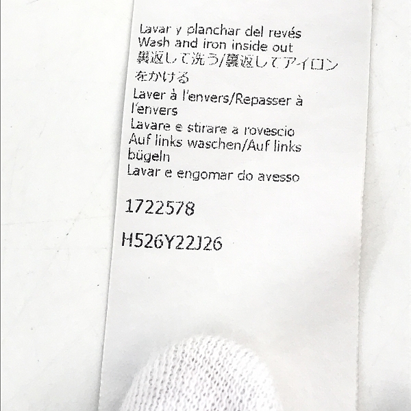 実際に弊社で買取させて頂いた【JPロゴ】LOEWE/ロエベ アナグラムロゴ Tシャツ H526Y22J26/Mの画像 5枚目