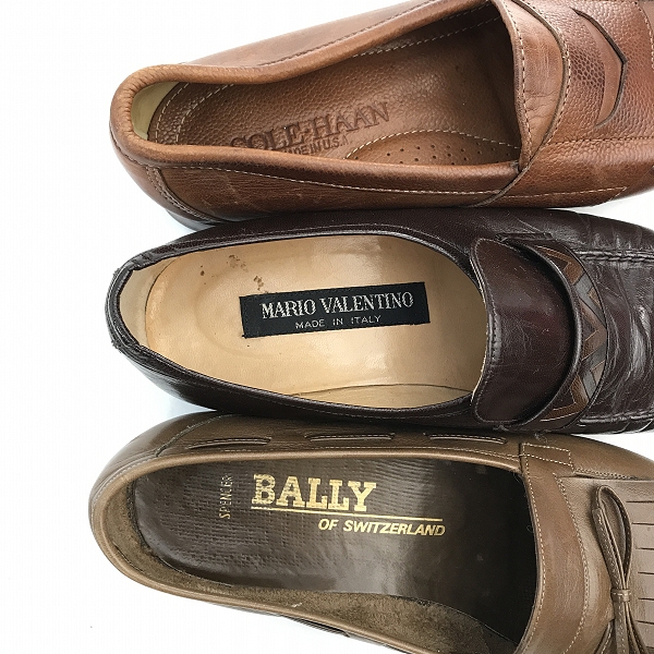 実際に弊社で買取させて頂いた【おまとめ】mario valentino/マリオバレンチノ BALLY/バリー Cole Haan/コール ハーン 他 レザーシューズの画像 1枚目