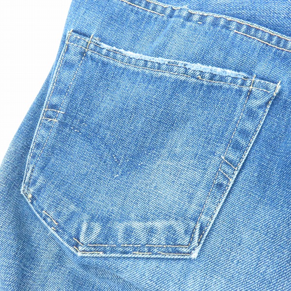 実際に弊社で買取させて頂いたLEVIS/リーバイス ボタン裏刻印無し/片面ビッグE/均等V/隠しリベット デニムパンツ/ジーンズの画像 6枚目