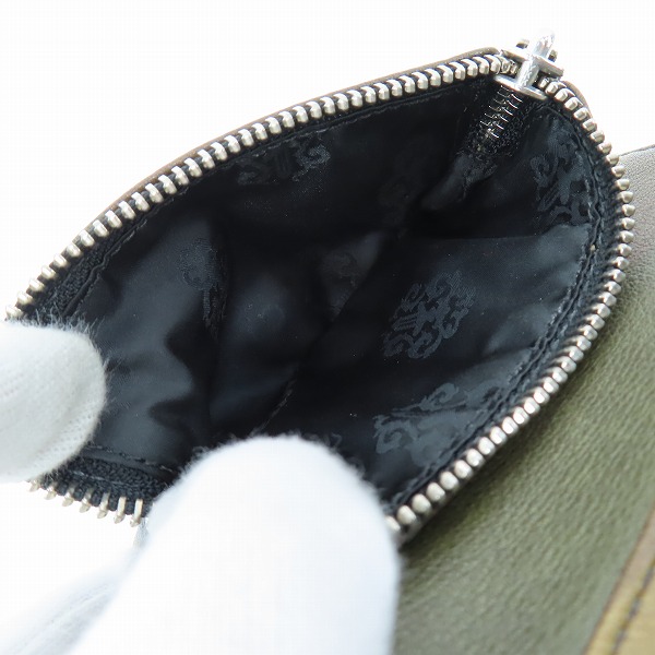 実際に弊社で買取させて頂いたCHROME HEARTS/クロムハーツ 1 FOLD JOEY/ジョーイ ウォレット カモフラ/迷彩柄の画像 6枚目