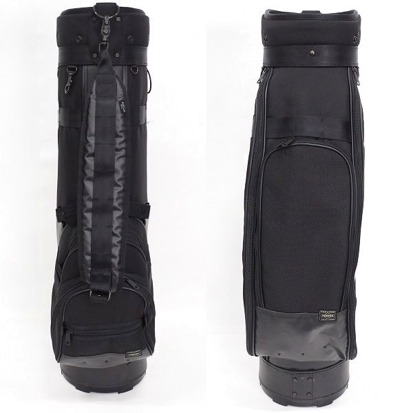 実際に弊社で買取させて頂いたPORTER/ポーター ゴルフ 6分割キャディバッグ ブラックの画像 2枚目