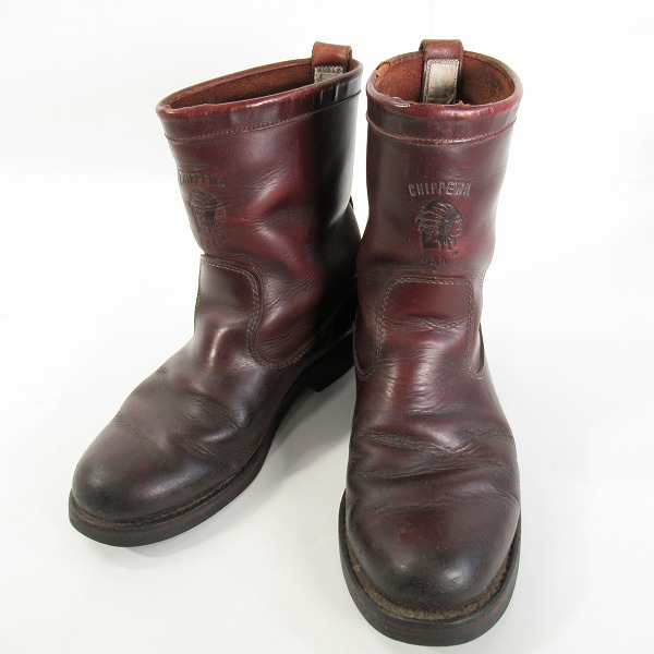 実際に弊社で買取させて頂いたCHIPPEWA/チペワ intage wellington boot/ヴィンテージウエリントンブーツ ペコスブーツ 91095/8D
