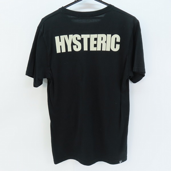 実際に弊社で買取させて頂いたHYSTERIC GLAMOUR/ヒステリックグラマー スカル プリント Tシャツ 0202CT25 Mの画像 1枚目