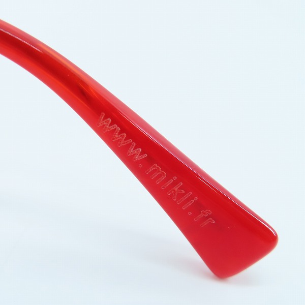 実際に弊社で買取させて頂いたalain mikli/アランミクリ チタン フレーム  サングラス/アイウェア A0658-14の画像 5枚目