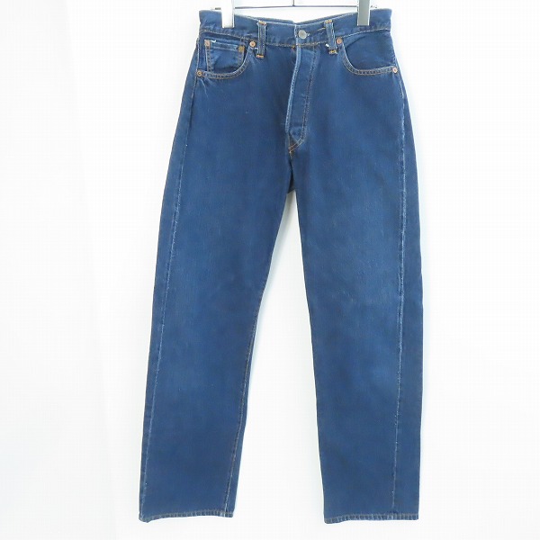 実際に弊社で買取させて頂いたLEVI'S/リーバイス 501XX 刻印555 バレンシア工場製 ビッグE デニムパンツ 紙パッチ 501-0003/31×36