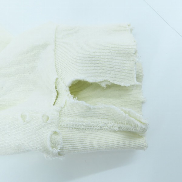 実際に弊社で買取させて頂いたUNUSED/アンユーズド ロングスリーブダメージTシャツ US2197/2の画像 5枚目