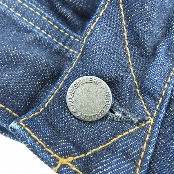 実際に弊社で買取させて頂いたRUDE GALLERY/ルードギャラリー デニムジャケット/2の画像 5枚目