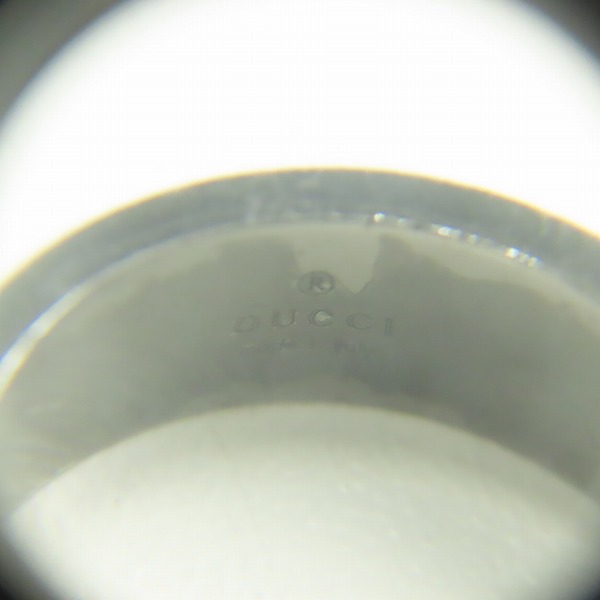 実際に弊社で買取させて頂いたGUCCI/グッチ 925 Gリング/指輪 21号の画像 8枚目