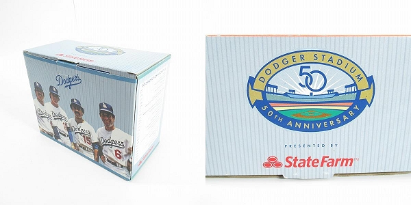 実際に弊社で買取させて頂いたドジャースタジアム 50周年 THE INFIELD ロン・セイ/ラッセル/ロープス/ガービー  ボブルヘッドフィギュア/首振り人形の画像 9枚目