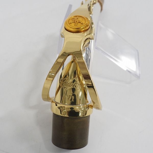 実際に弊社で買取させて頂いたYAMAHA/ヤマハ AV1AG アルトサックス用V1タイプ カスタムネック スターリングシルバー製 クリアラッカー仕上げの画像 3枚目