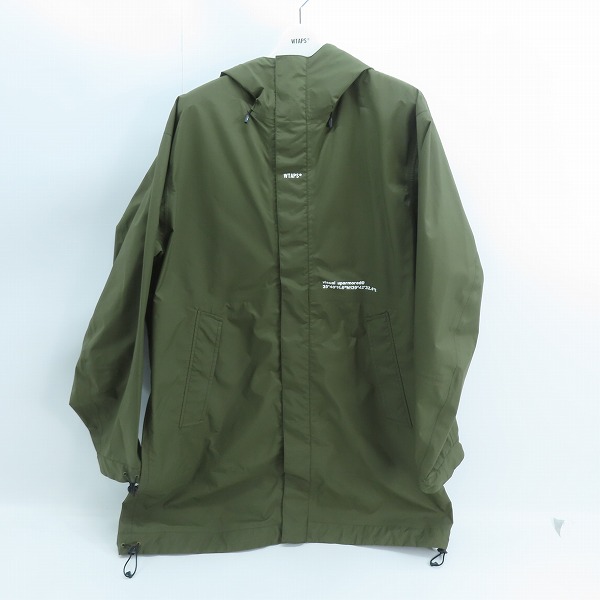 実際に弊社で買取させて頂いたWTAPS/ダブルタップス 22SS ナイロン タフタ 3レイヤー ジャケット 221BRDT-JKM02/02