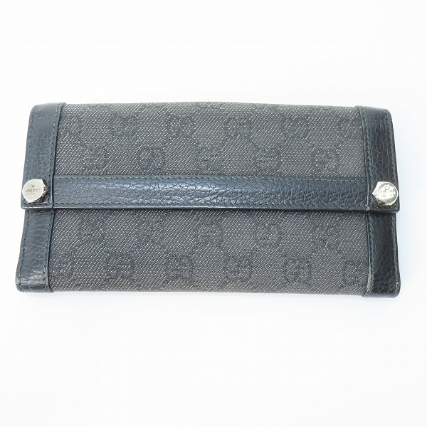 実際に弊社で買取させて頂いたGUCCI/グッチ GG柄 ダブルホック長財布 231839