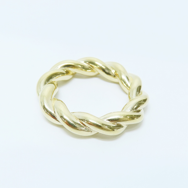 実際に弊社で買取させて頂いたBOTTEGA VENETA/ボッテガヴェネタ Ag925/シルバー925 ツイストリング 665811 VAHU0/20.5号