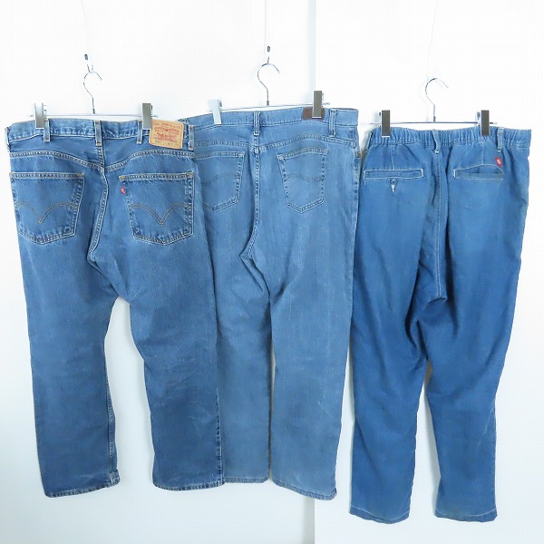 実際に弊社で買取させて頂いたLEVIS/リーバイス Lee/リー Dickies/ディッキーズ デニムパンツ/ジーンズ 3点セットの画像 1枚目