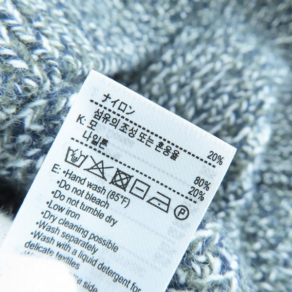 実際に弊社で買取させて頂いたLACOSTE/ラコステ ウール混 ニットセーター AH2079/Mの画像 4枚目