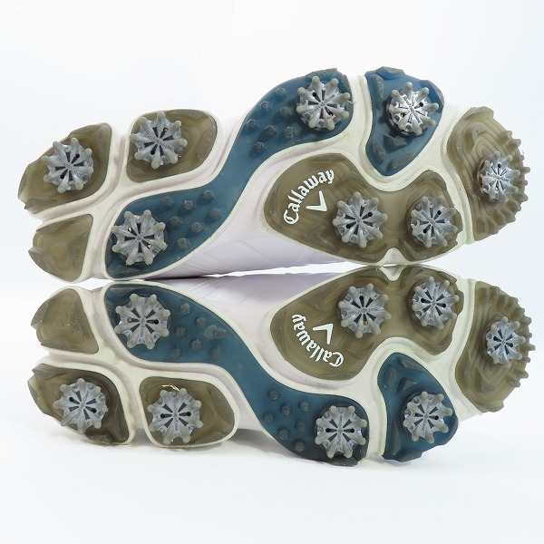 実際に弊社で買取させて頂いたCallaway/キャロウェイ HYPER CHEV BOA 18/ハイパーシェブボア ゴルフシューズ 247-8983501/26の画像 2枚目