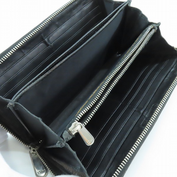 実際に弊社で買取させて頂いたDior/ディオール トロッター パテントレザー ラウンドファスナーウォレット/財布の画像 3枚目