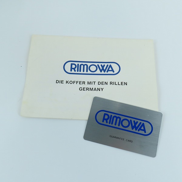 実際に弊社で買取させて頂いた【難有り】RIMOWA/リモワ トパーズ パイロットケース ビジネス/928.45の画像 9枚目