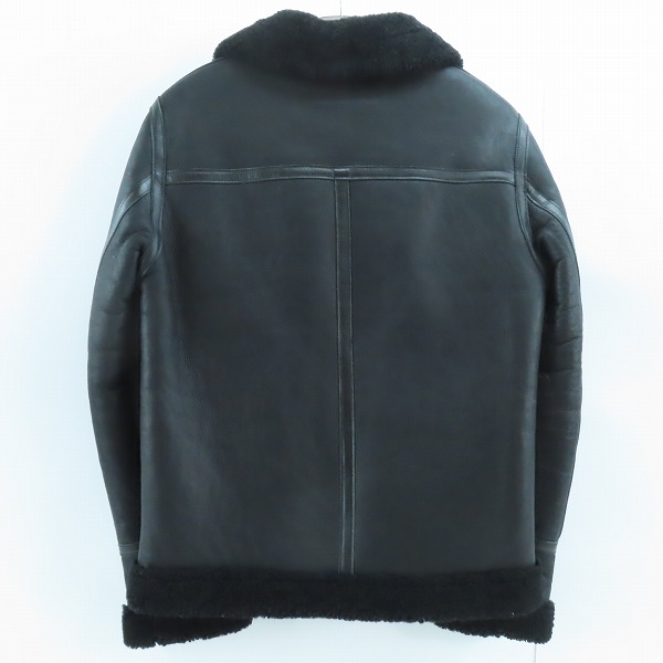 実際に弊社で買取させて頂いたGARNI/ガルニ レザー ムートンジャケット GW13020 /Mの画像 1枚目
