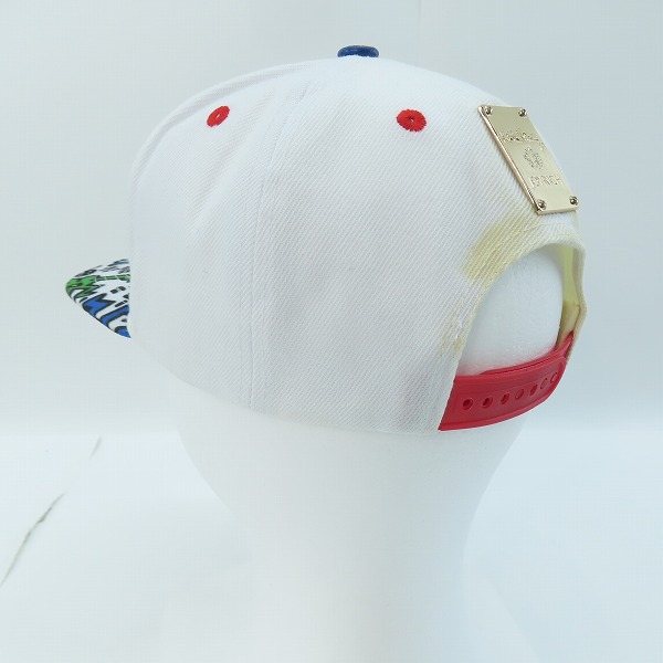 実際に弊社で買取させて頂いたJOYRICH×keith haring/ジョイリッチ×キース ヘリング 刺繍 キャップ/ONE SIZEの画像 3枚目