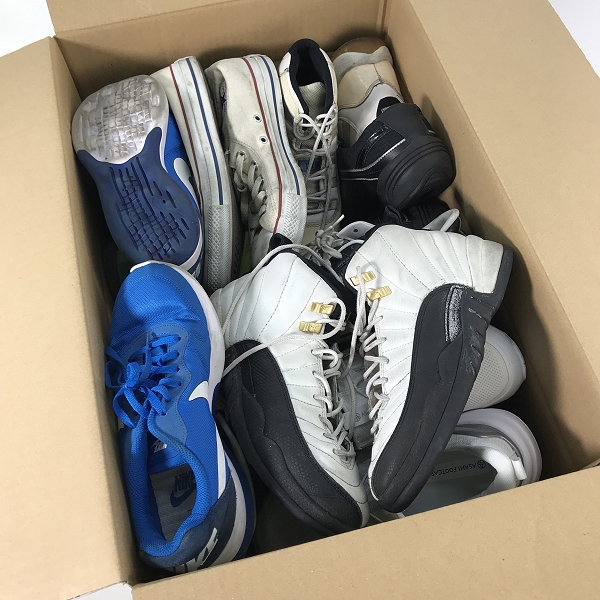 実際に弊社で買取させて頂いた【おまとめ】NIKE/ナイキ CONVERSE/コンバース champion/チャンピオン 他 スニーカー/アウトドアシューズ 等 メンズ/キッズ