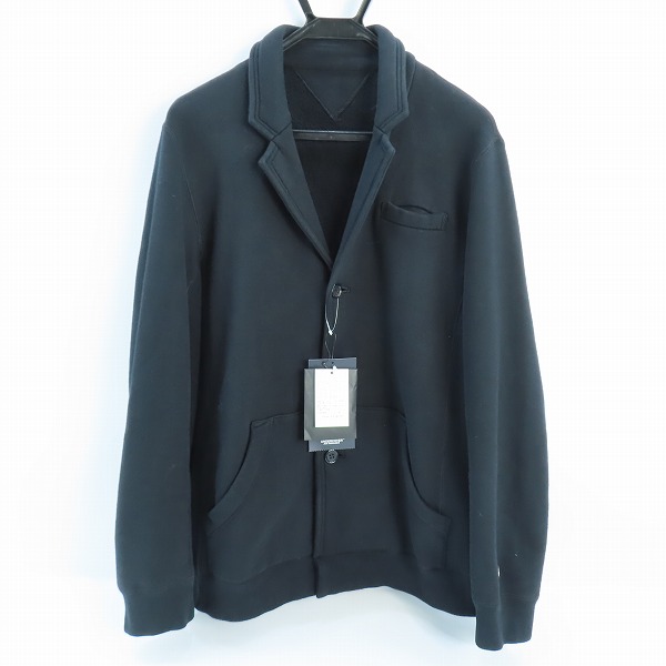 実際に弊社で買取させて頂いた【未使用】UNDERCOVER/アンダーカバー 21AW ビキモウウラケジャケット/スウェットジャケット/袖ワッペン UC2A4101/1