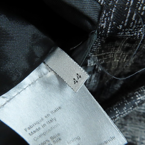 実際に弊社で買取させて頂いた【JPタグ】Dior HOMME/ディオールオム テーラードジャケット 5EH1021868 /44の画像 3枚目