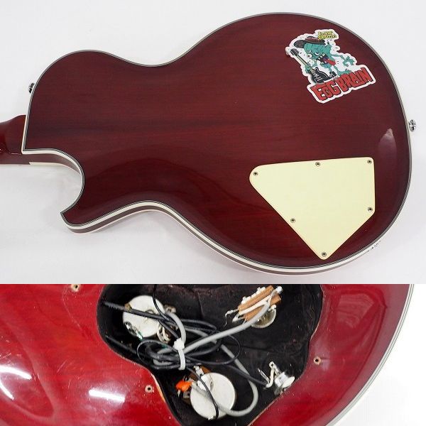 実際に弊社で買取させて頂いた★Leo Scala Guitars/レオ・スカラ Deran Deluxe KSE エレキギター ハードケース付の画像 8枚目