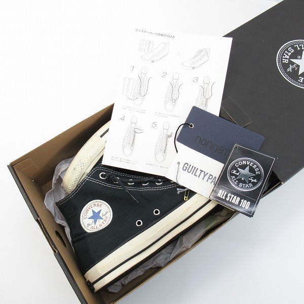 実際に弊社で買取させて頂いたCONVERSE×nonnative×WACKO MARIA/コンバース×ノンネイティブ×ワコマリア オールスター100/1SC776 /26.5の画像 8枚目