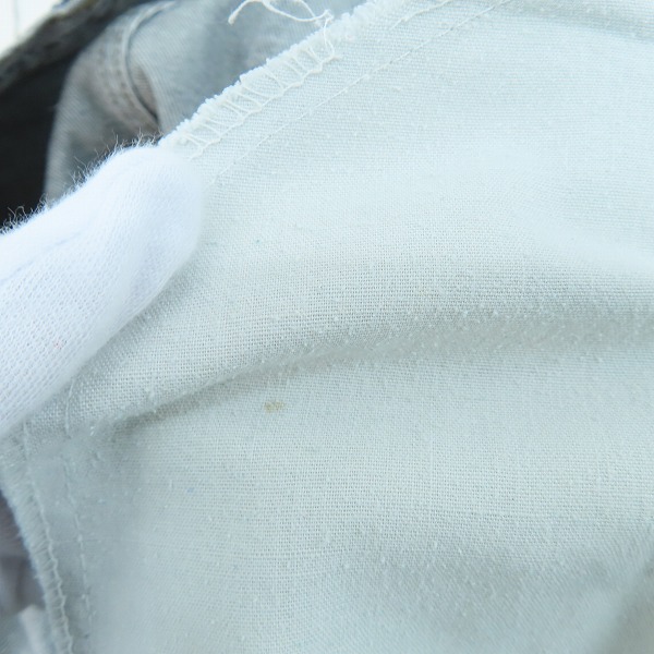 実際に弊社で買取させて頂いたLevis/リーバイス 90s ヴィンテージ  刻印536 ジップフライ ブラックデニムパンツ 40505-0259 W33 L34 の画像 8枚目