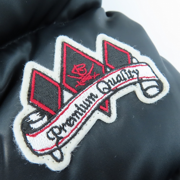 実際に弊社で買取させて頂いたR.J.B FLAT HEAD/フラットヘッド フーディ ラムレザー ダウンジャケット/40の画像 6枚目