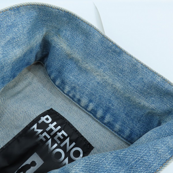 実際に弊社で買取させて頂いたPHENOMENON/フェノメノン デニム オールインワン/Lの画像 6枚目