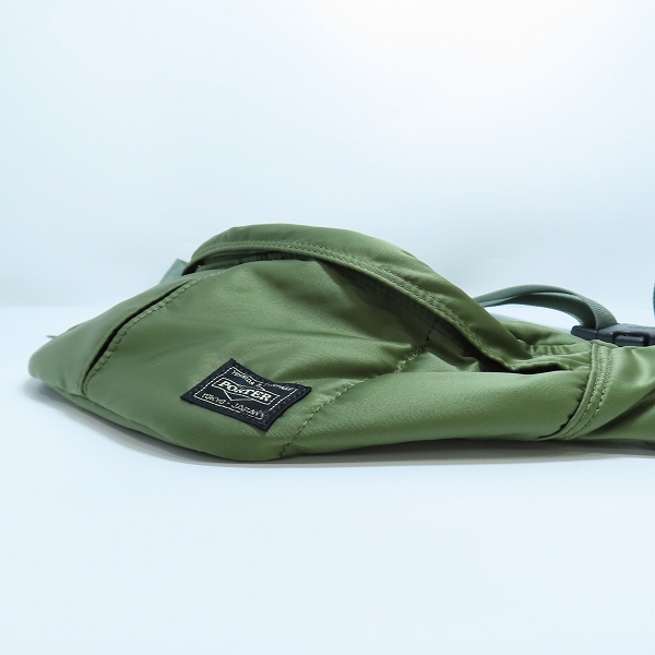 実際に弊社で買取させて頂いたPORTER/ポーター TANKER WAIST BAG (S) タンカー ウエストバッグ S グリーン/622-06629の画像 2枚目