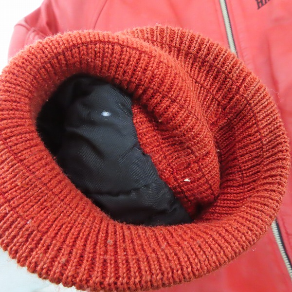 実際に弊社で買取させて頂いたHARLEY DAVIDSON/ハーレーダビッドソン レザー スタジャン/Mの画像 9枚目