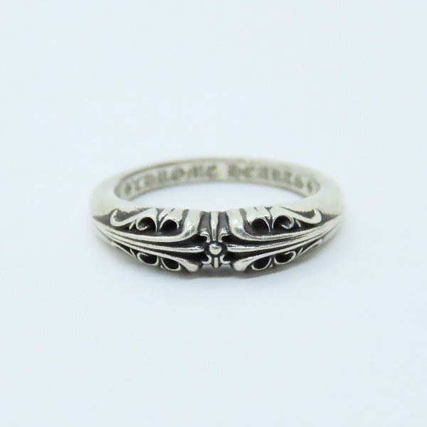実際に弊社で買取させて頂いたCHROME HEARTS/クロムハーツ BABY CLASSIC RING ”K&T" ベビークラシック ケー＆ティーリング 11.5-12号の画像 1枚目