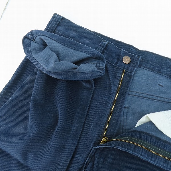 実際に弊社で買取させて頂いたLevis/リーバイス 80s ヴィンテージ 刻印536 白タブ コーデュロイパンツ 519-1517 W32 L32の画像 2枚目