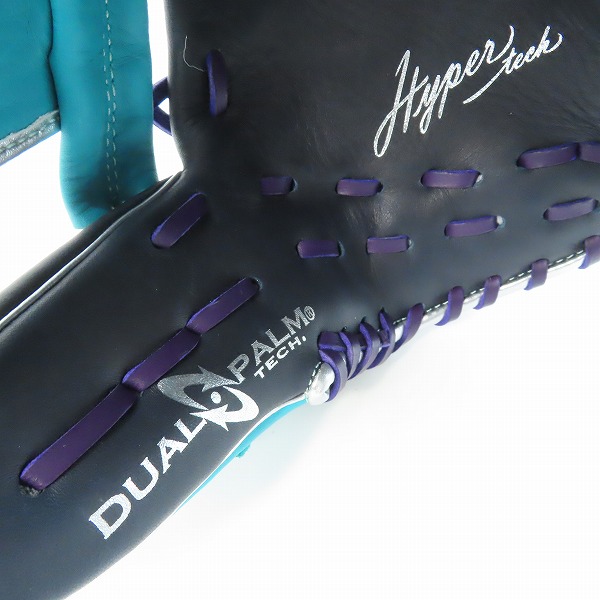 実際に弊社で買取させて頂いたRawlings/ローリングス 軟式グラブ 右投用 HYPER TECH COLOR SYNC 内野手用 GR4HTCN62の画像 7枚目