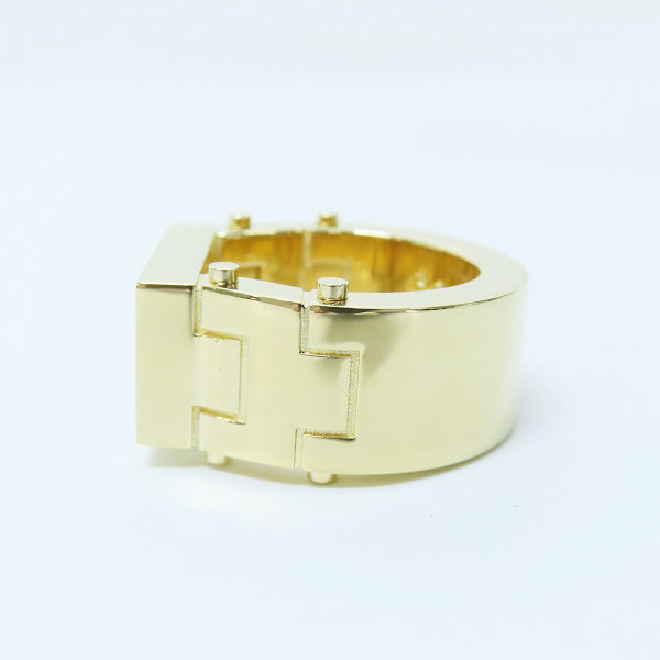 実際に弊社で買取させて頂いたBOTTEGA VENETA/ボッテガヴェネタ ボルト リング 680314 VAHU4/19.5-20.5号の画像 2枚目