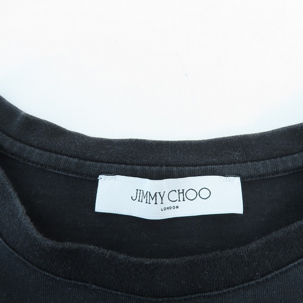 実際に弊社で買取させて頂いたJIMMY CHOO/ジミーチュウ ロゴプリント S/S カットソー/Tシャツ J000131622/Mの画像 2枚目