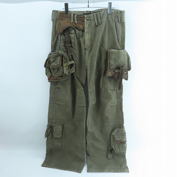 実際に弊社で買取させて頂いたkiminori morishita/キミノリモリシタ SAMPLE/サンプル カーゴパンツ