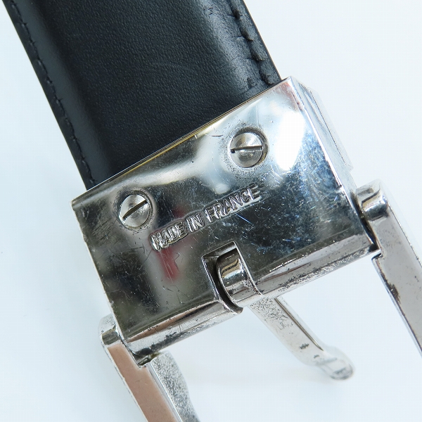 実際に弊社で買取させて頂いたLOUIS VUITTON/ルイヴィトン タイガ サンチュール レザーベルトの画像 6枚目