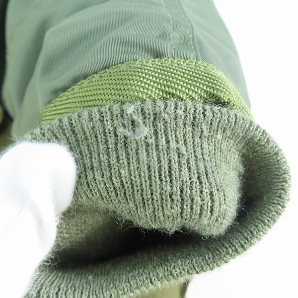 実際に弊社で買取させて頂いたJUNYA WATANABE MAN/ジュンヤワタナベマン AD2019 ma-1 ジャケット WD-J007/Sの画像 7枚目