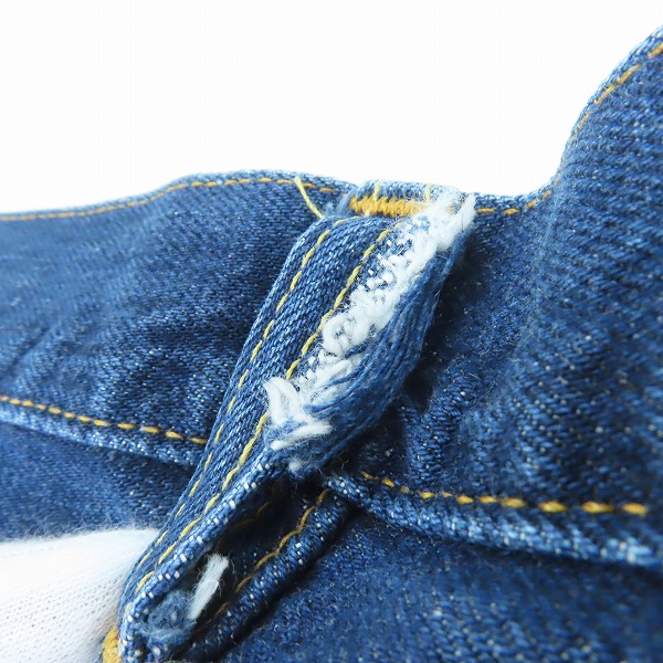 実際に弊社で買取させて頂いたLEVI'S/リーバイス 501XX 刻印555 バレンシア工場製 ビッグE デニムパンツ 紙パッチ 501-0003/31×36の画像 8枚目
