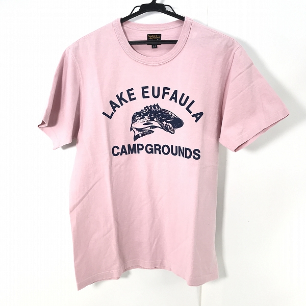 実際に弊社で買取させて頂いたTHE REAL McCOY'S/リアルマッコイズ LAKE EUFAULA CAMP GROUNDS  プリント 半袖Tシャツ/38