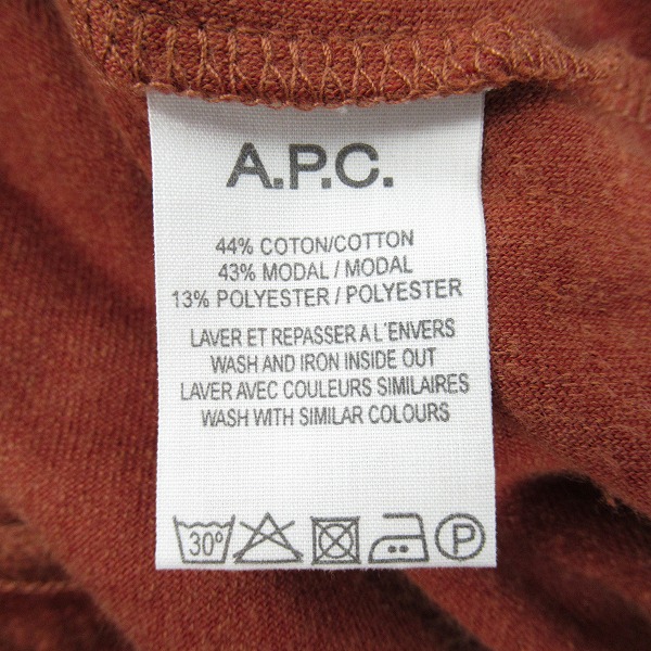 実際に弊社で買取させて頂いたA.P.C. /アーペーセー 長袖カットソー/Sの画像 3枚目