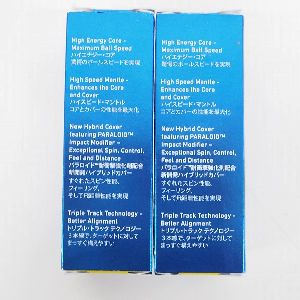 実際に弊社で買取させて頂いた【未使用】Callaway/キャロウェイ E.R.C SOFT TRIPLE TRACK/トリプルトラック ゴルフボール イエロー 2スリーブの画像 2枚目